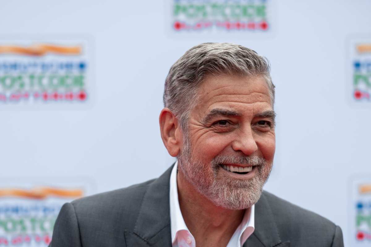 George Clooney cuore di papà