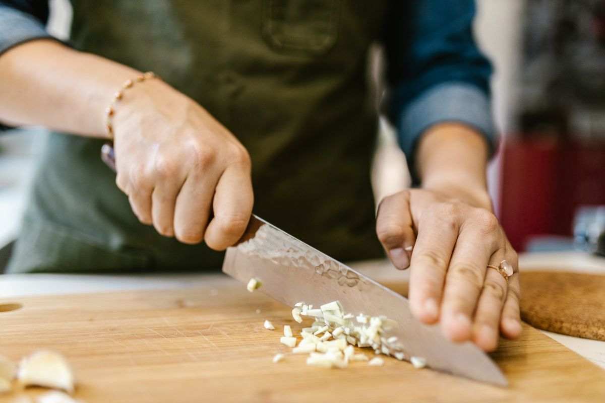 E' importante sapere come tagliare l'aglio